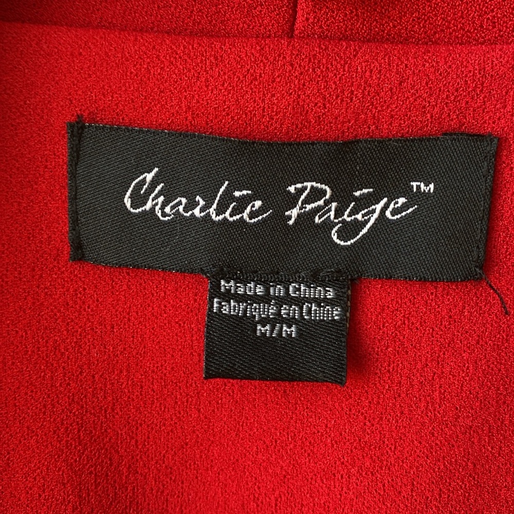 Red Blazer Jacket - image 2